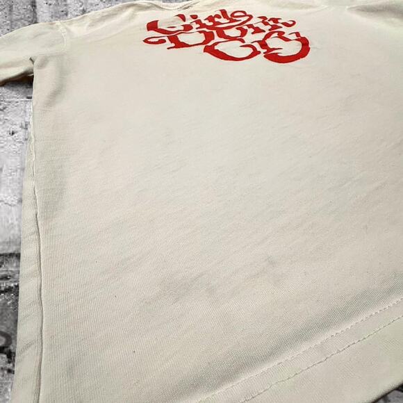 Human Made x Girls Don’t Cry Tee - GDC Logo — White/Red (Made in Japan) - Small - Picture 8 of 8